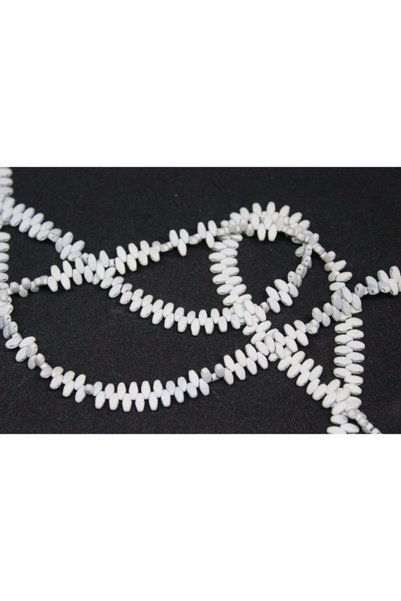 Yasamtohumu Hematite Stone Double Hole/30 Pieces (17515-1)