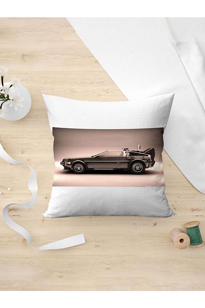 Panorama Ajans Μαξιλαροθήκη Delorean Dmc Time Car