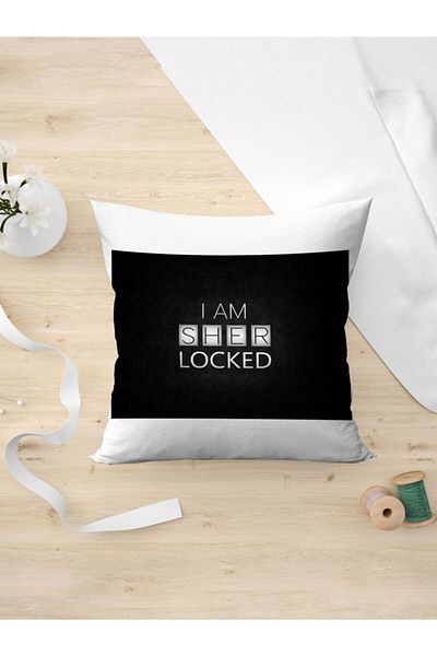 Panorama Ajans Μαξιλαροθήκη Sherlock Holmes Sher Locked Detective