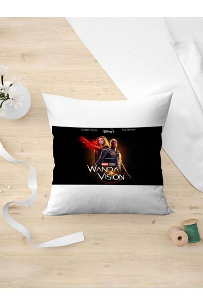 Panorama Ajans Wanda Vision Marvel Movie Pillow Case