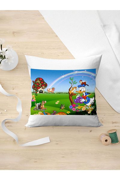 Panorama Ajans Μαξιλαροθήκη Donald Duck Looney Tunes Dc Cartoon Nostalgia
