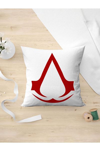 Panorama Ajans Μαξιλαροθήκη με λογότυπο Assasin's Creed Gaming Gamer Minimal