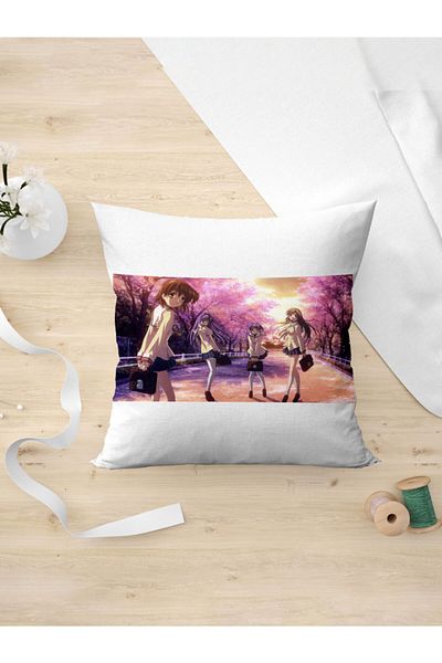Panorama Ajans Clannad Anime Series Ειδική Μαξιλαροθήκη για Λάτρεις Ταινιών