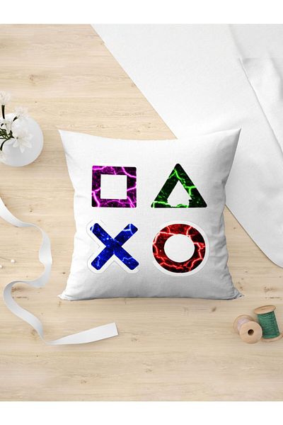 Panorama Ajans Game Console Button Combination Pillow Case