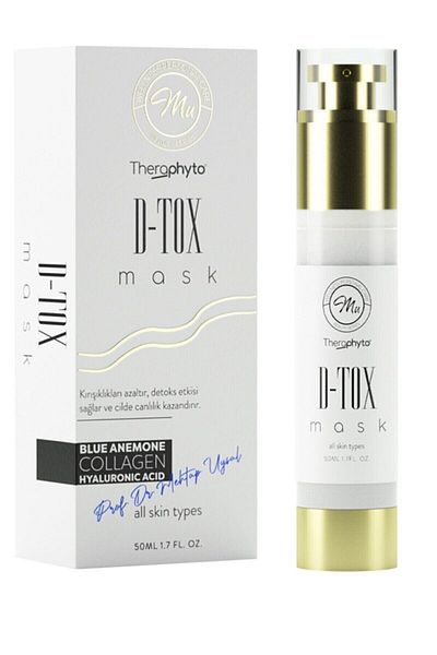 Theraphyto Mu D-tox Mask Wrinkle Reducing Detox Effect Skin Vitality Mask (50 Ml)