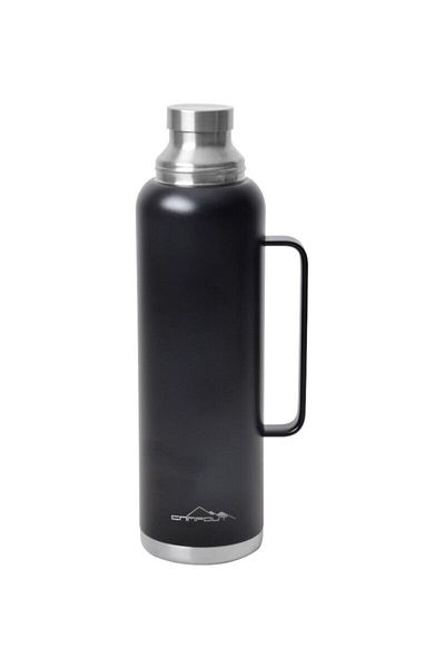 NURGAZ Ng 164 Campout Double Layer Thermos 1500 Ml Black