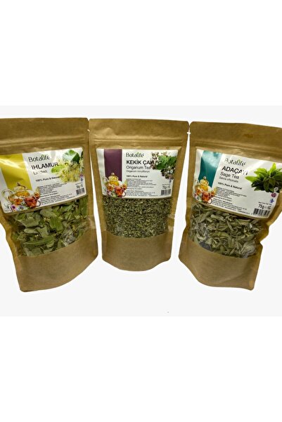 Botalife Linden, Sage and Thyme Tea Triple Set