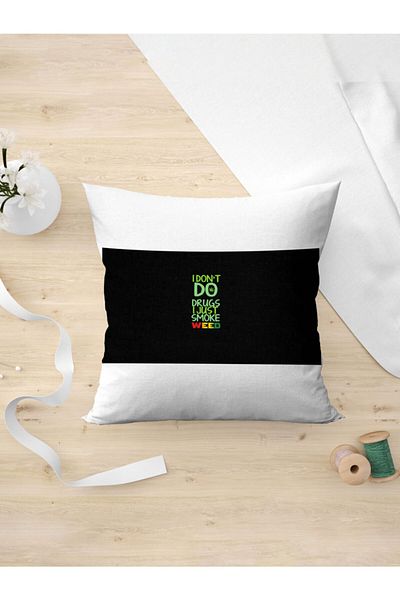 Panorama Ajans Smoke Weed Marijuana Pillow Case