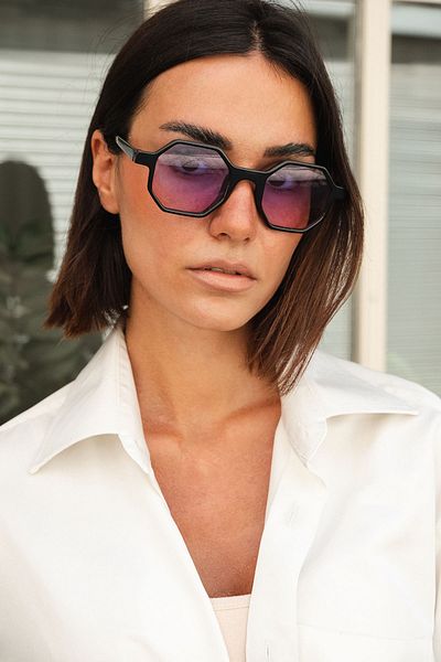 Monvago Mv 21873-3 Purple Unisex Sunglasses
