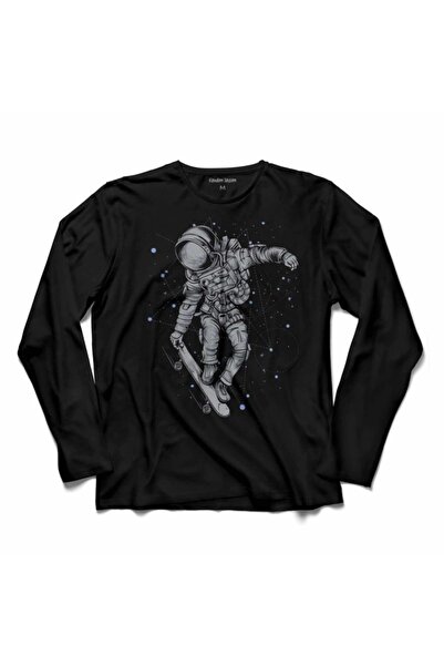 Kendim Seçtim Skateboarding u svemiru Astronaut Mesec NASA Svemirski kosmos M...