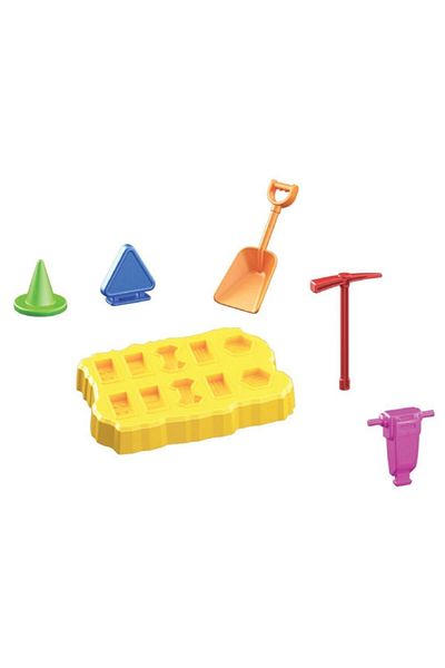 DEDE Construction Set Kinetic Play Sand 7 Pieces 750 Gr