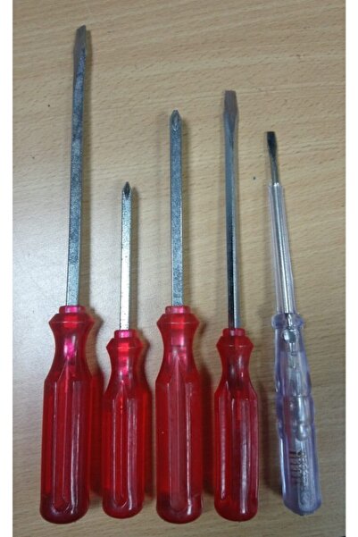 jhalani Mıknatıslı Düz Yıldız Tornavida Seti 5 Parça Teşhir Ürünüdür