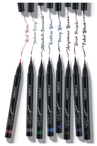 Faberlic Glam Team Faberlıc Colored Eyeliner - Emerald - 0.4 Ml