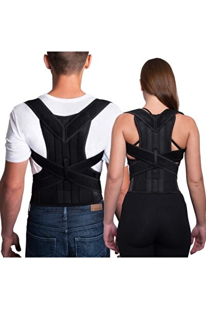Ankaflex Exp. Ortopedik Balenli Dik Duruş Korsesi Posturex Bel Sırt Korsesi O...