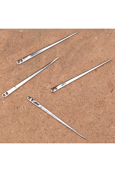 Sütçüoğlu Tel Kırma Çift Delikli Gümüş Iğne 1 Adet