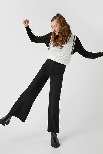 Koton Jeans - Black - Wide leg