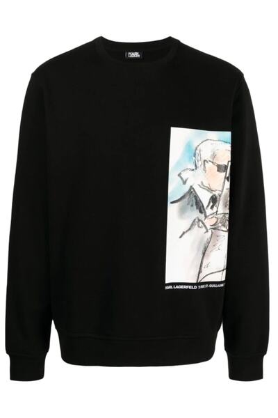 Karl Lagerfeld Graphic Print Sweatshirt