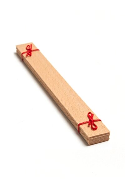 Otantik Ahşap Mum Fitili 20 Adet 15cm, Doğal Mum Fitili, Çıra, Sehpasız Mum Y...