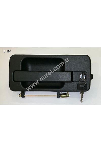 NUREL Door Handle Left with Mercedes Axor Actros Cover