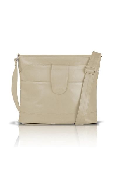fubileather Geantă Messenger Crossbody din piele naturală