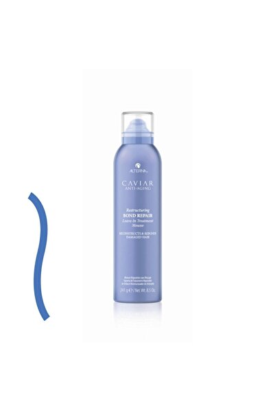 ALTERNA Bakım Köpüğü 241g Caviar Restructuring Bond Repair Leave-in Treatment Mousse Buk.