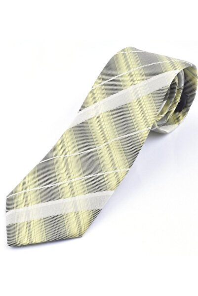 Firstmen 2903 Assortment Patterned Tie Light Green