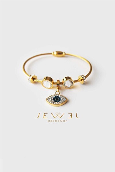 jewel aksesuar سوار باندورا مرصع بالذهب ومطلي بالذهب