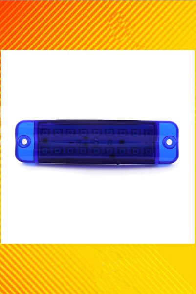 SEDEF LED SHOP Led Lamba 18 Ledli 12-24 Volt Su Geçirmez. 1 Adet Mavi