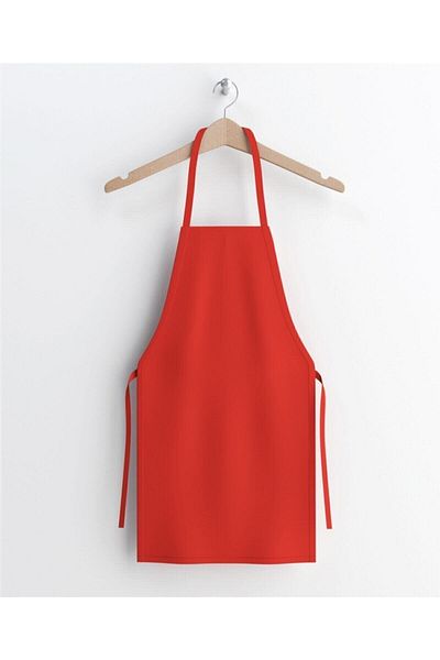 enmalife Red Fabric Duck Kitchen Apron