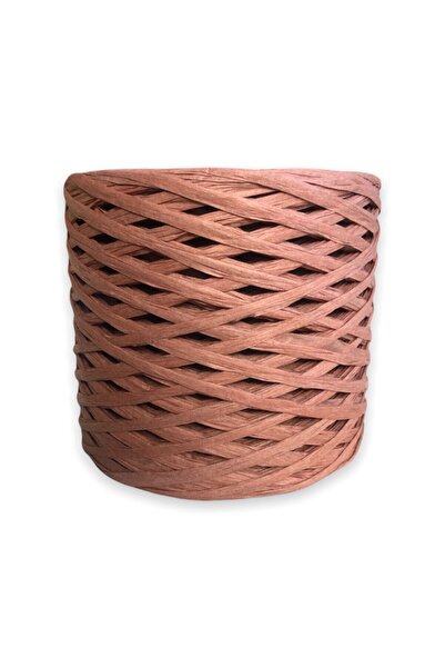 alfa tasarım atölyesi Ață de rafie (200 grame) / Rafie maro Dubai - Culoare nr:6