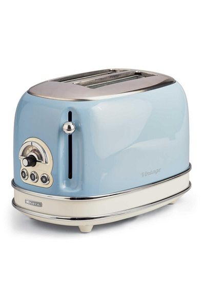 ARIETE Blue Vintage Toaster