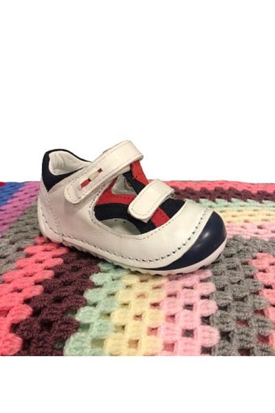 Minican First Step Genuine Leather Full Orthopedic Baby Shoes