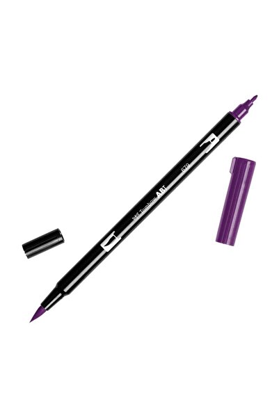 Tombow AB-T Dual Brush Pen Grafik Kalemi Dark Plum 679