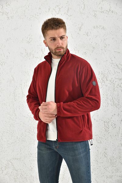 Rodi rd22ke 054212   Ανδρικό κολάρο Polar Sweat Claret Red