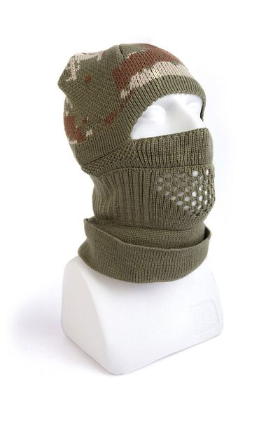 Asker Kolisi Camouflage Patterned Snow Mask - Military Beret - Military Equipment