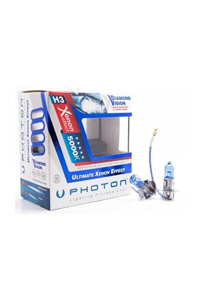 Photon H3 Xenon Effect 5000k Beyaz Far Ampulü