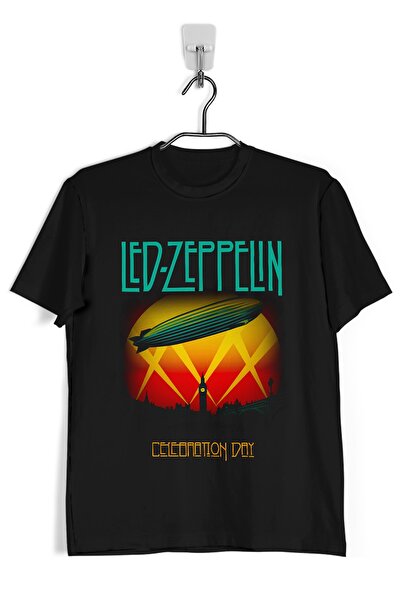 Tişört Mania Led Zeppelin Siyah T-shirt