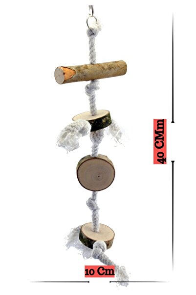 UniqBirdToys Uniq Bird Toys Natural Parrot Stress Toy Large Size