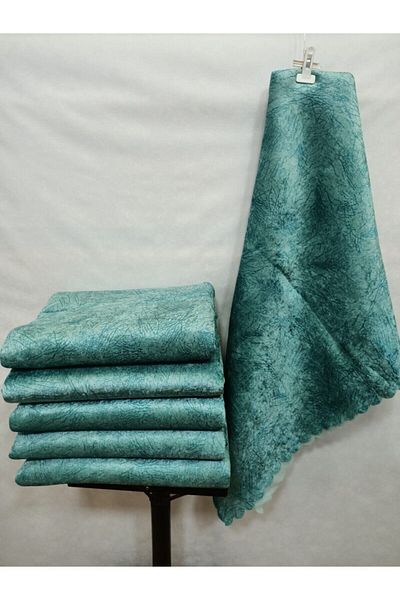 Madame Clean Home Диван и калъф за диван в зелено-зелено с неплъзгащи се вени