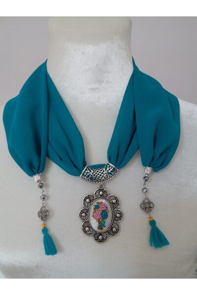 adilstore Scarf Brazilian Embroidered (Rococo) Scarf