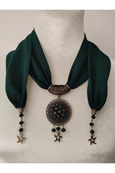 adilstore Eșarfă Cristal și Mărgele de Nisip Brodate Eșarfă cu rugăciunea och...