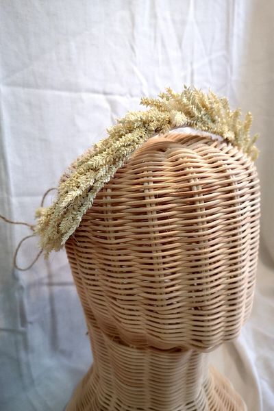 Yumak Dekor Grup Real Floral Crown Mother - Baby Crown Virgo Bridal Crown Children's Crown Newborn Crown Floral Crown