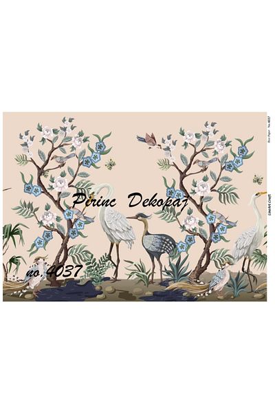LİNEART Brass Decopage No:4037