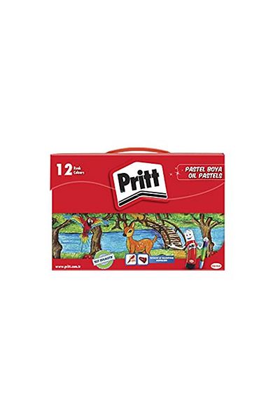 Pritt Brand: 12 Pack Crayons - with Bag