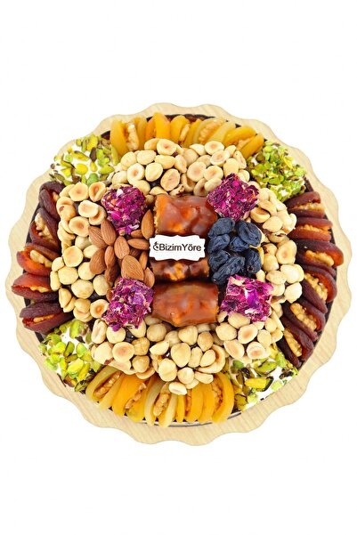 Bizim Yöre Kaynana Güldüren'' Hediyelik Kayısı Lokum Çikolata Sepeti 1,25 kg