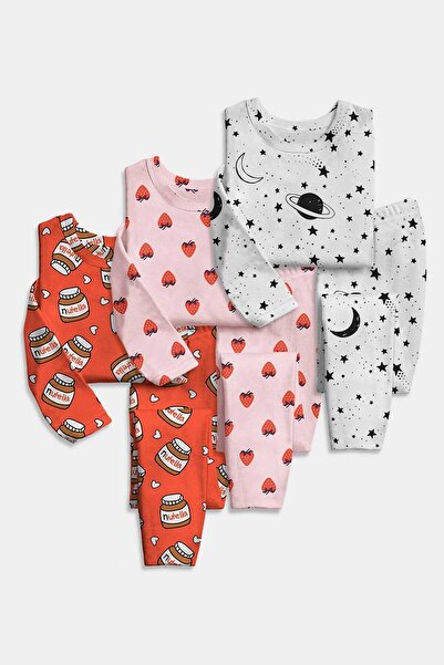 PEMBİŞ HOMEWEAR 3 Σετ Seasonal Winter Mix 1 Σετ υπνοδωματίων Super soft