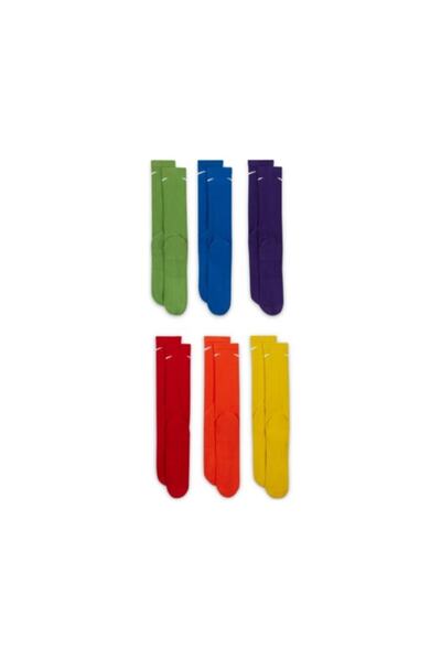 Nike Everyday Plus Cushion Crew Socks Çok Renkli Unisex Çorap