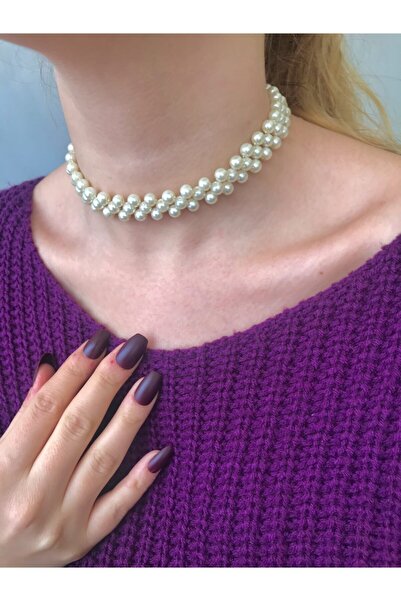 Diesmoon Choker Inci Kolye