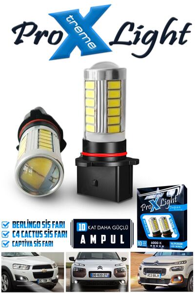 C9 Renault Clio Led Sinyal Lambası Psx24w P13w Led Ampul
