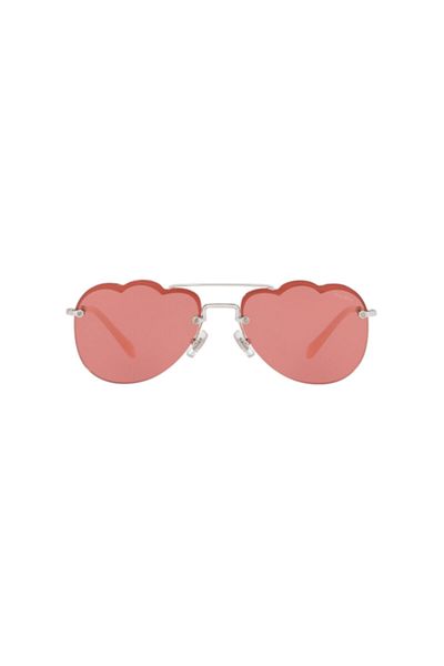 Miu Miu Mıu Mıu 56us 1bc177 Pink Core Collection Sunglasses